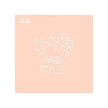 Imagem de Stencil Aquarela Papai Noel 1 - Ref.4082 - 1 unidade - RR Cortadores -