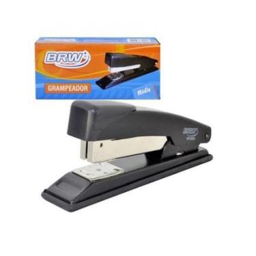 Imagem de Grampeador de papel médio 26/6 para 20fls - brw