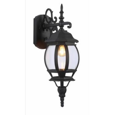 Imagem de Arandela Colonial Vintage AC201P-P/B Class Lille Preto - Biancoluce