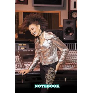 Imagem de Notebook : Cindy Blackman Santana Rock band Notebook 100 pages | Collage Lined Pages Journal | Thankgiving Notebook | Diary For Students, Teens, and Kids #114