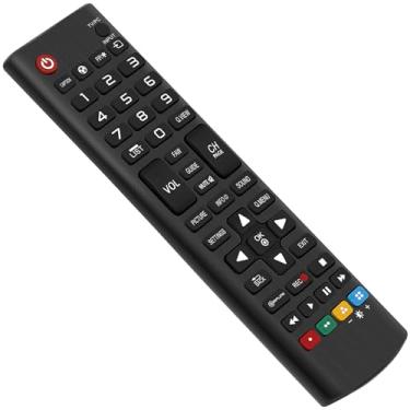 Imagem de Beyution AKB73715689 Controle remoto de substituição compatível com LG TV 22LN4500 26LN4500 32LN5310 32LN541C 42PN4500 42LN541C 47LN541C 50PN5300 50PN6500 50PN6500 5LN51 00 55LN5200 55LN541C