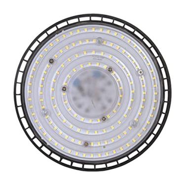 Imagem de Refletor LED OVNI Masyrt 100W, Luz LED Branca Fria 6500K de Alto Brilho para Armazém de Celeiro de Garagem de Loja