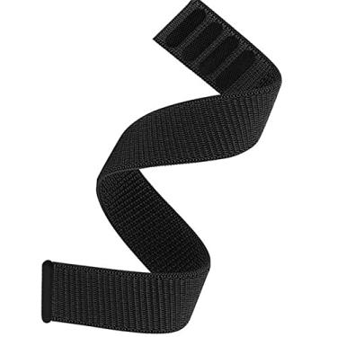 Imagem de Olytop Pulseiras de relógio de secagem rápida para Garmin Instinct/Instinct 2, pulseira esportiva ultraleve de nylon de 22 mm para smartwatch Garmin Instinct Tactical/Esports/Solar/Tide/2 surf, preta