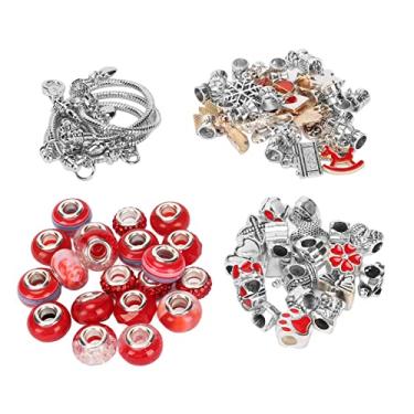 Imagem de Kit para Fazer Pulseiras, Conjunto Completo de Artesanato DIY Com Liga, Contas de Plástico para Meninas Adolescentes de 8 a 12 Anos, Kit para Fazer Joias, Conjunto de Presentes