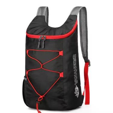 Imagem de Mochila Gold Sports Dobrável Portátil Splashproof 10 litros, Único, Pr