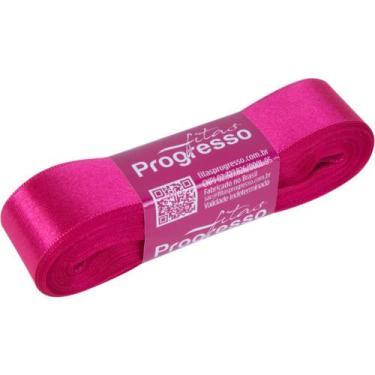 Imagem de Fita de Cetim 22MM 10M PINK 303 - Fitas Progresso
