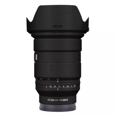 Imagem de Skin Lens Camera Skin Wrap Vinil Adesivo protetor para Sony FE 24-70 mm F2.8 GM II Acessórios de fotografia FE 2.8/24-70 GM II 2.8 (preto matriz)