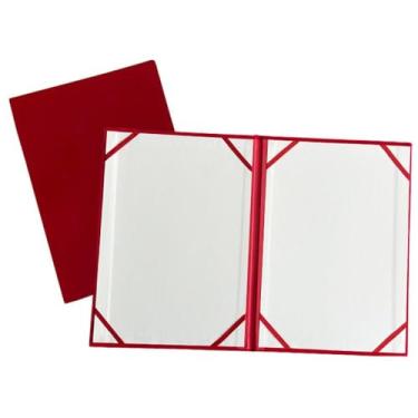 Imagem de Capa de diploma acolchoada lisa, suporte de certificado de 31,5 x 22,6 cm, suporte de diploma, capa de prêmio de documentos, pasta de página de papel de arquivo, capa de menu acolchoada