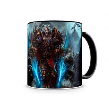 Imagem de Caneca World Of Warcraft Worgen I Preta 330 ml