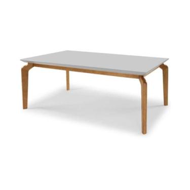 Imagem de Mesa de Jantar Sofia Tampo Vidro - Treo Made, 1.60x0,90