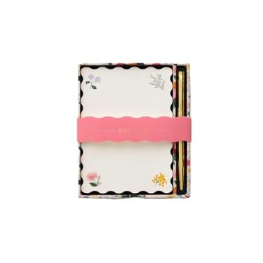 Imagem de RIFLE PAPER CO. Conjunto de notas de dália, faça anotações com estilo, lembretes diários ou uso em ocasiões especiais, adicione uma pitada de pinache a qualquer tarefa de anotações