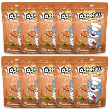 Imagem de Hana Tastefull Para Gatos Kit 10 Un Sabor Frango 40g