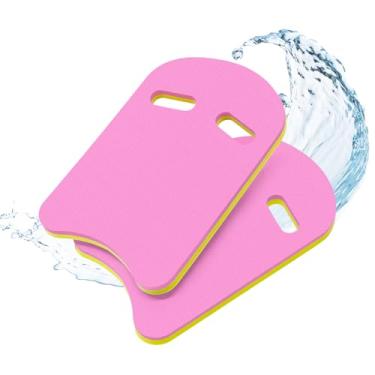 Imagem de Prancha de natação, pacote com 2, prancha flutuante de espuma rosa