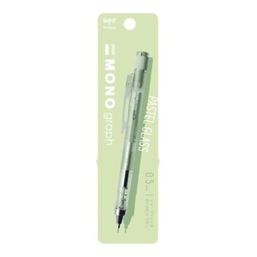 Imagem de Tombow Mechanicai Pencil Mono Graph| Apresenta inovador mecanismo de vibração mono apagador | Edição Limitada Cor de vidro pastel | 0,5 mm | Verde