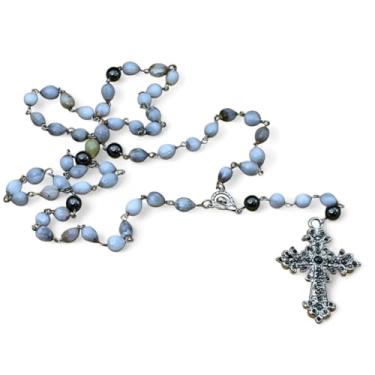 Imagem de Di Meireles Bijuterias Terço Lagrimas De Nossa Senhora Artigos Religiosos