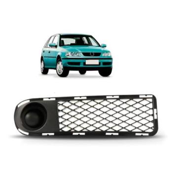 Imagem de Grade Moldura Milha Gol G3 Fase 1 S/furo C/milha 1999 2000 2001 2002 -