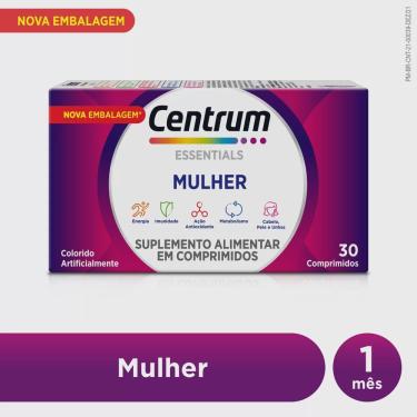 Imagem de Centrum essentials polivitamínico vitaminas mulher de A A Z 30 comp.