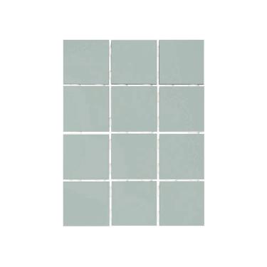 Imagem de Revestimento Piscina 10x10cm Caixa 1,95m² Telado Azul Strufaldi