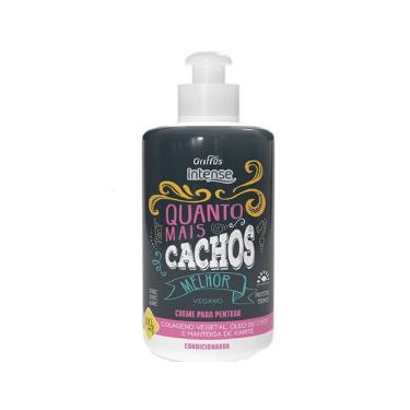 Imagem de Creme Para Pentear Vegano 2ABC, 3ABC, 4ABC Quanto Mais Cachos Melhor Intense Griffus 300ml