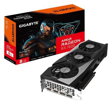 Imagem de Placa de Vídeo Gigabyte RX 7600 Gaming OC 8GB GDDR6