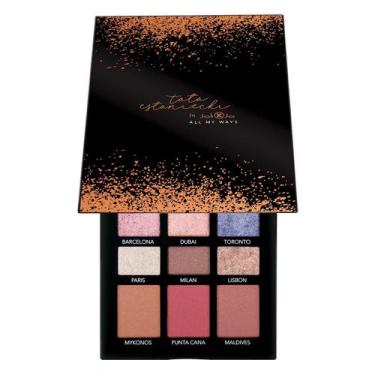Imagem de PALETA DE MAQUIAGEM SOMBRAS E BLUSHES  Tata Estaniecki ALL MY WAYS - J