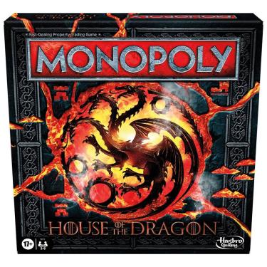 Imagem de Jogo de Tabuleiro Monopoly House of the Dragon Edition para maiores de 17 anos
