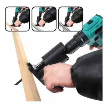 Imagem de Adaptador Serra Sabre Tico Tico Para Furadeira E Parafusadeira - Bela 