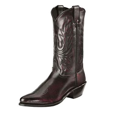 Imagem de Abilene Bota masculina 6461 Western, Cereja preta, 43