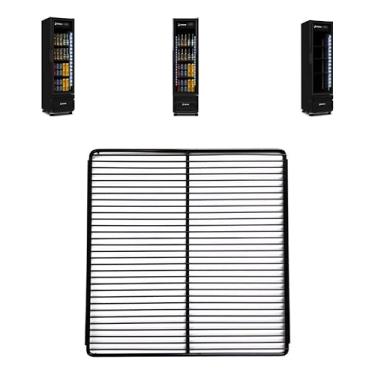 Imagem de Grade Prateleira Preta Imbera 385x370mm Vr08 E Ccv144