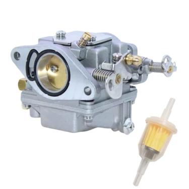 Imagem de Carburador de motor de barco adequado para Yamaha 2 tempos 20HP 25HP 25E 25M motor de popa substitui 6L2-14301-11 6L2-14301-00