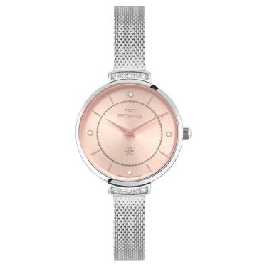Imagem de Relógio Technos Feminino Slim Prata - Vj20ac-1j