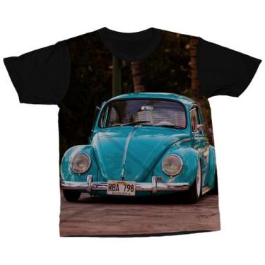 Imagem de Camiseta Fusca Camisa Carro Clássico - Darkwood, 12 - Infantil