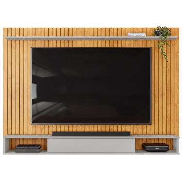 Imagem de Painel Suspenso 70 Pol 193 Cm Rio Cedro Bali Dj Moveis Cedro Bali