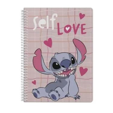 Imagem de CADERNO SINGULAR UNIVERSITÁRIO 1 MATÉRIA STITCH - SELF LOVE - CULTURAMA - 707180241