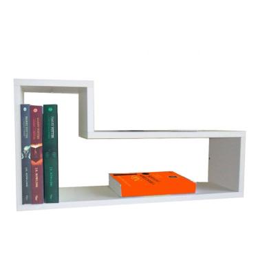 Imagem de Prateleira nicho L Em Mdf Branco