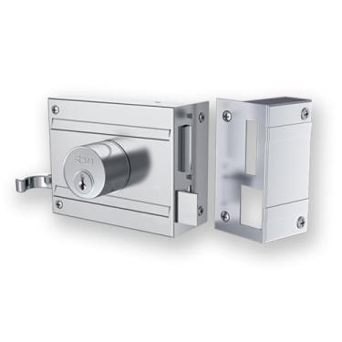 Imagem de Fechadura para Portão de Sobrepor 1701100 Tetra Interna 304