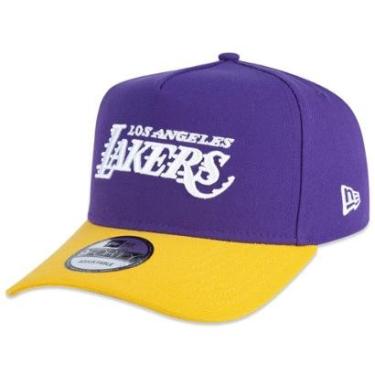 Imagem de Boné New Era 9Forty Aframe NBALos Angeles Lakers Core Masculino-Masculino