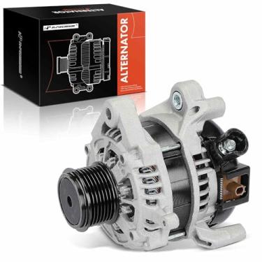 Imagem de A-Premium Alternador Compatível Com Honda Civic 2016-2023 2.0L, Transmissão Automática, Polia Desacopladora De 7 Ranhuras 12V 135A No Sentido Horário, Substituição Nº 311005Baa01Rm