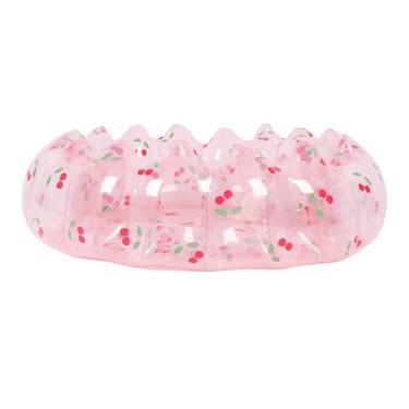 Imagem de Generic Pequena Piscina Inflável, Piscina Inflável de Bola Espessada à Prova de Arranhões para o Exterior para Criança (Cereja transparente)