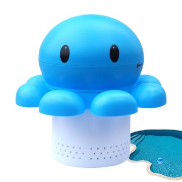 Imagem de Flutuador De Cloro - Flutuador de Tabletes para Piscina Ajustável,Ferramentas De Limpeza E Manutenção Semanal Residencial Comercial Nadadores Quintal Exterior Festas De Verão