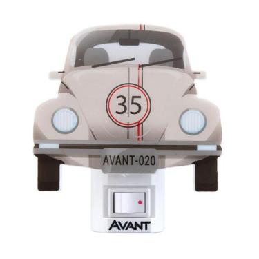 Imagem de Luz Noturna Led Abajur Tomada 1w Amarela Avant, FUSCA