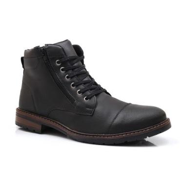 Imagem de Bota Masculina Pórtice Estilo Universitário Com Ziper - Avenue, Mascul