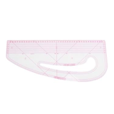 Imagem de GLOGLOW Pattern Making Régua, Grande Multi Função Resistente Plástico Durável Fazendo Métrica Curva Costura Régua para Iniciantes e Profissionais