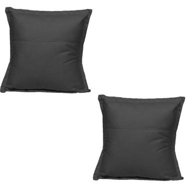 Imagem de Kit 2 Almofadas Decorativa Cheia Fofinha Para Sofá Cadeira Poltrona 42 Cm Suede