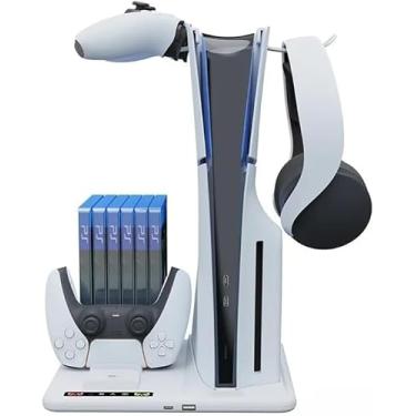 Imagem de Base Suporte com Refrigeração Oivo para PS5 Jogue Mais com Máximo Desempenho