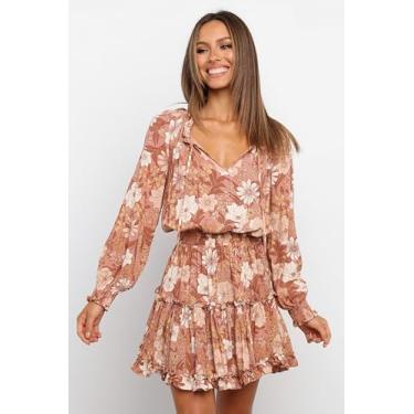 Imagem de Petal & Pup Vestido feminino Kealan marrom, Marrom, 13