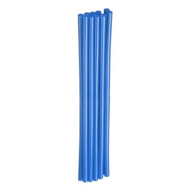 Imagem de HARFINGTON 10 peças de bastões de cola quente de 0,7 cm de diâmetro x 25 cm de comprimento EVA mini adesivo adesivo hot melt para pistola de derretimento a quente, madeira, plástico, vidro, flores