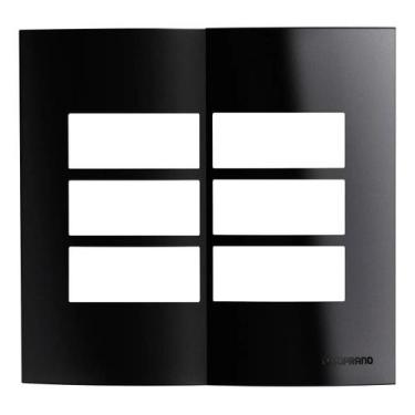 Imagem de Placa 6m 4x4 Preto BUP Soprano