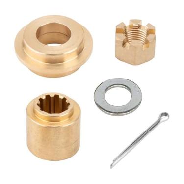 Imagem de SUNGZE Kit de cubo de hélice Yamaha para Yamaha 20HP 25HP 30HP motores externos porca dividida contrapino espaçadores arruela de impulso 6L2-45987-01 689-45997-00
