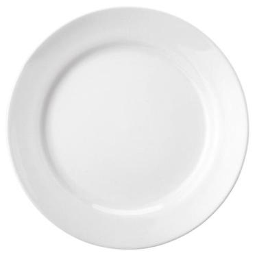 Imagem de Prato Sobremesa Cilíndrica de Porcelana Schmidt 19 cm